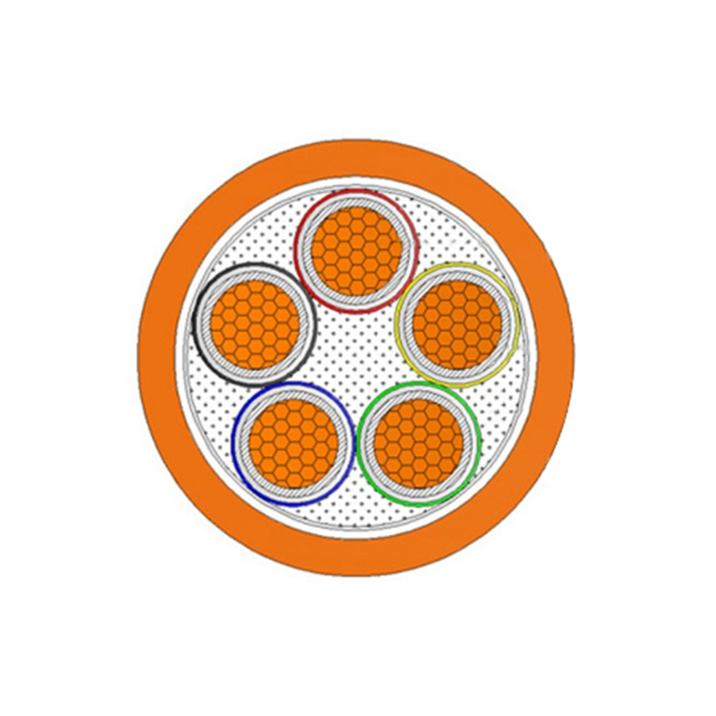 Flexibile Ignis Probatur Cable For Rated intentione 0.6/1kV