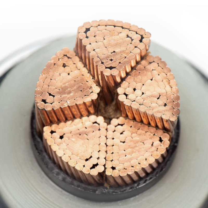 XLPE Insulation Corrugated Aluminium Vagina pro Ratum intentione 290/500kV