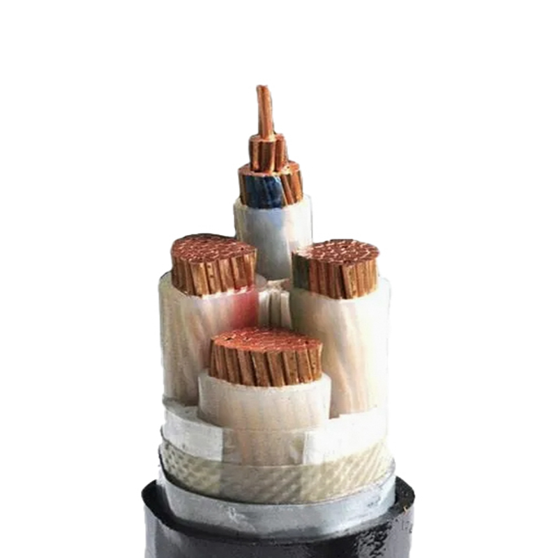 XLPE/PVC Insulated Power Cable pro Rated intentione 0.6/1kV