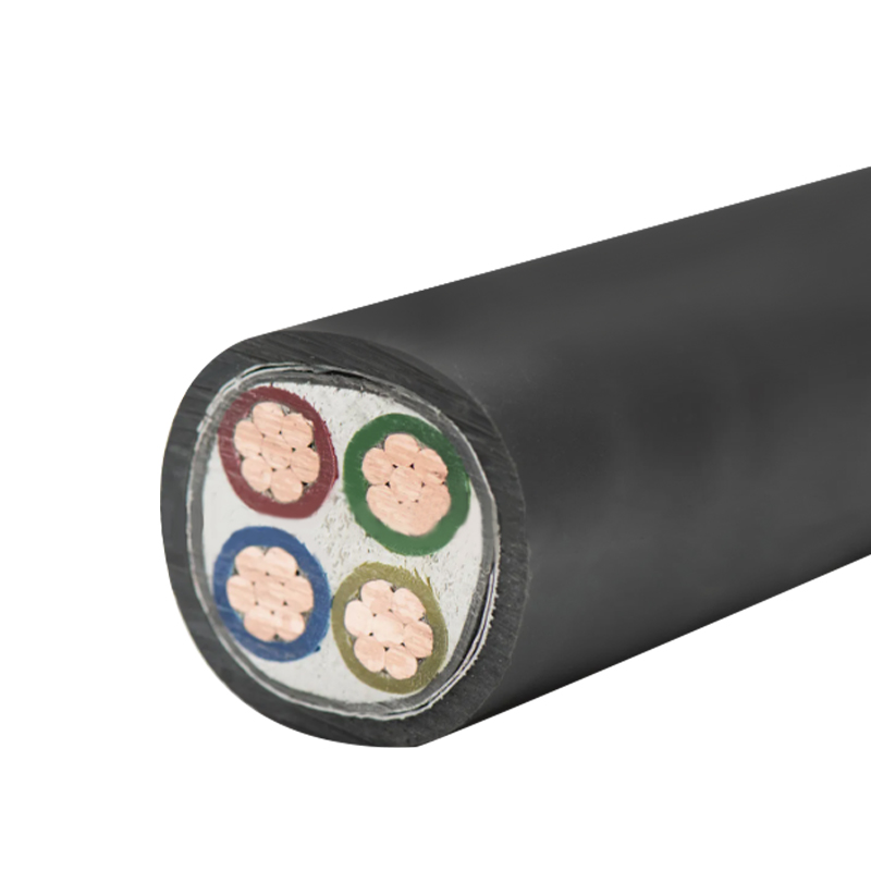 XLPE/PVC Insulated Power Cable pro Rated intentione 0.6/1kV
