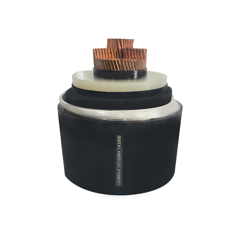 XLPE Insulation Corrugated Aluminium Vagina pro Ratum intentione 290/500kV